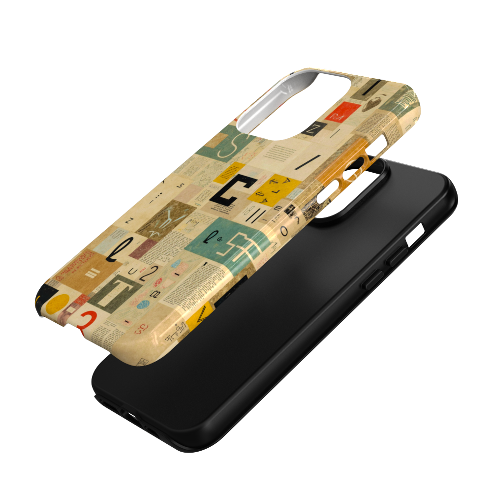 A Coded Message - Typographic Art Case