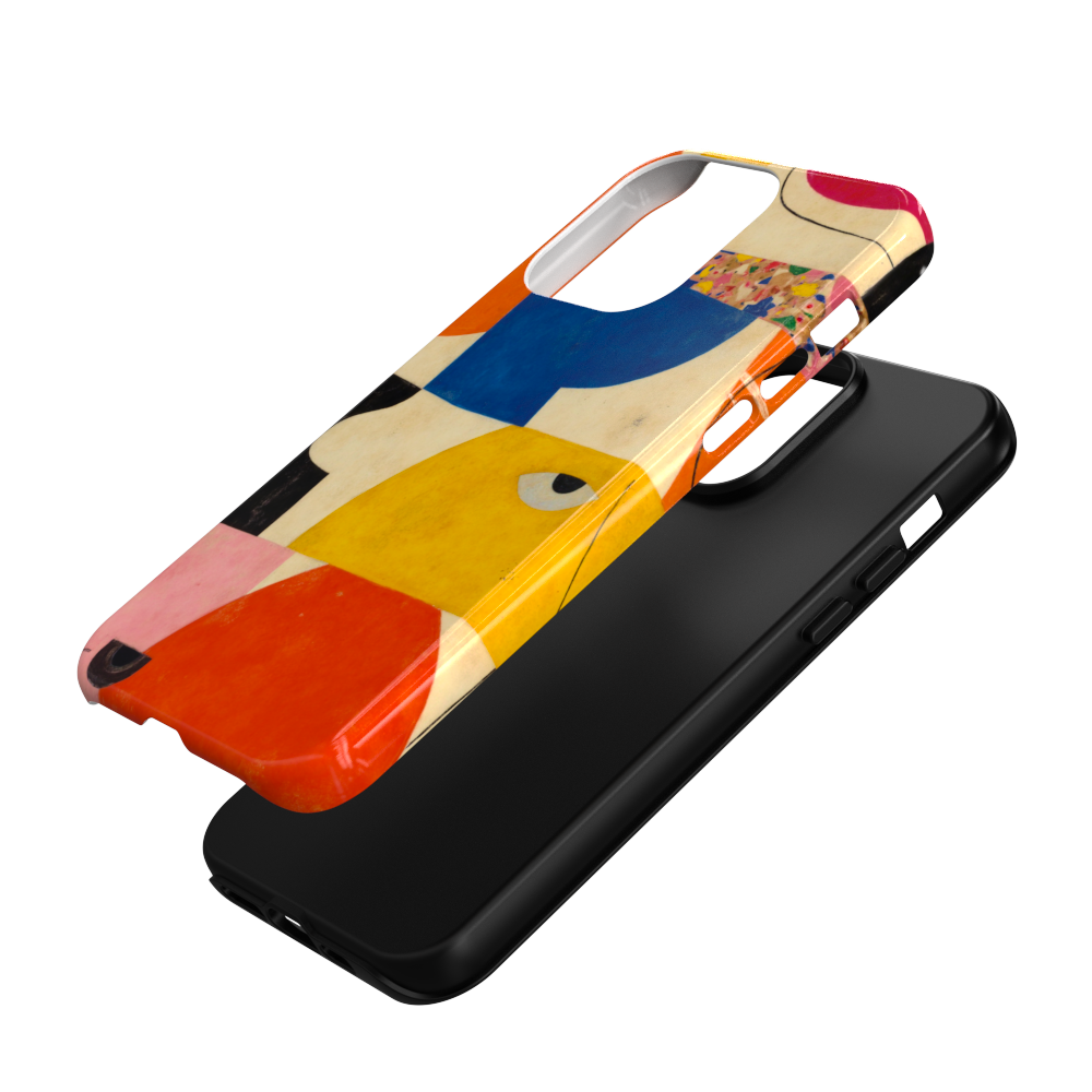 Color Field Collision - Bold Abstract Case