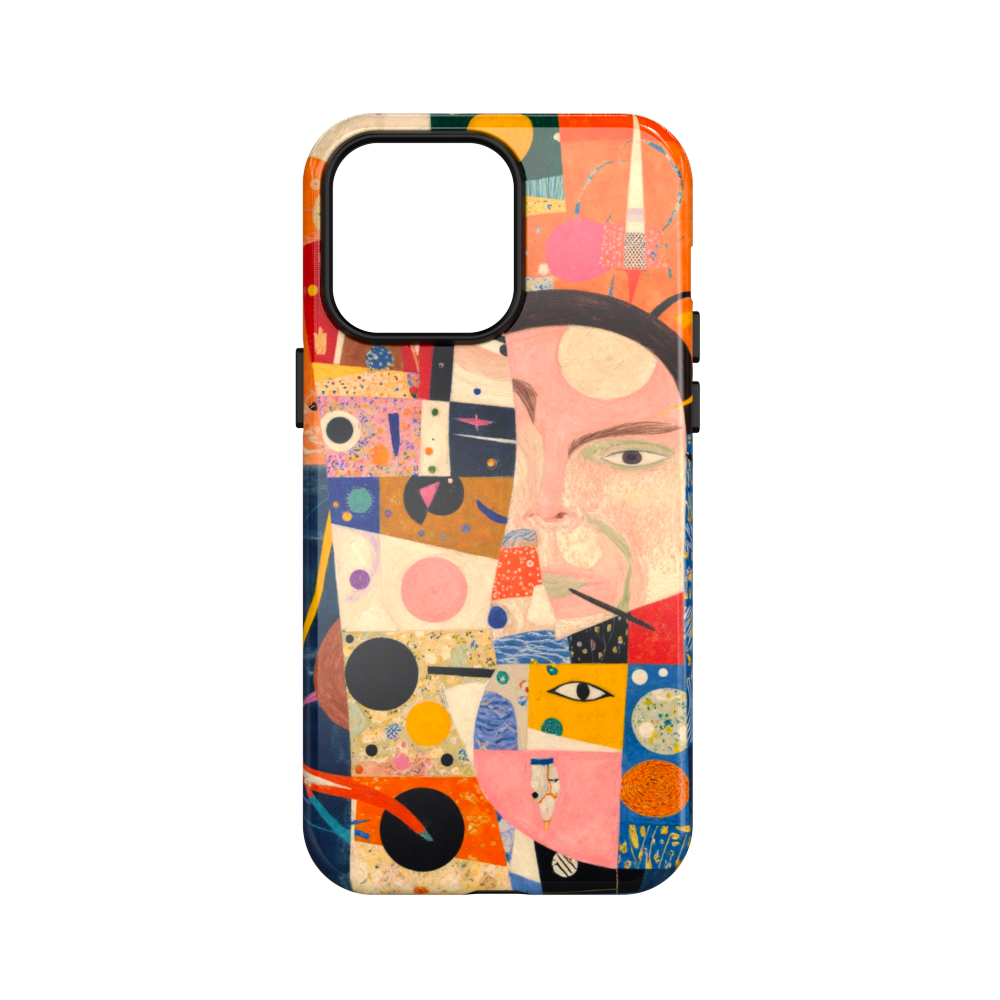 Half-Remembered Song - Colorful Collage Case