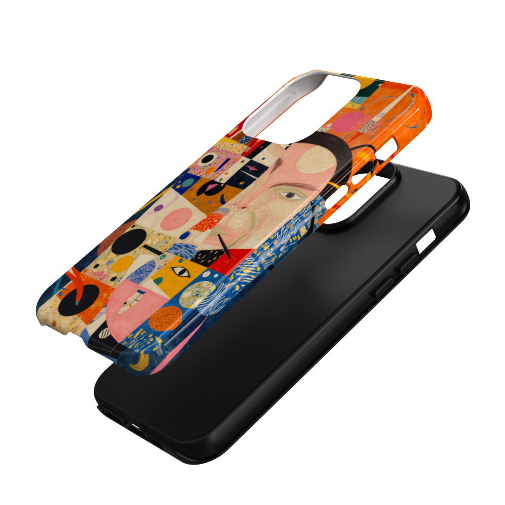 Half-Remembered Song - Colorful Collage Case
