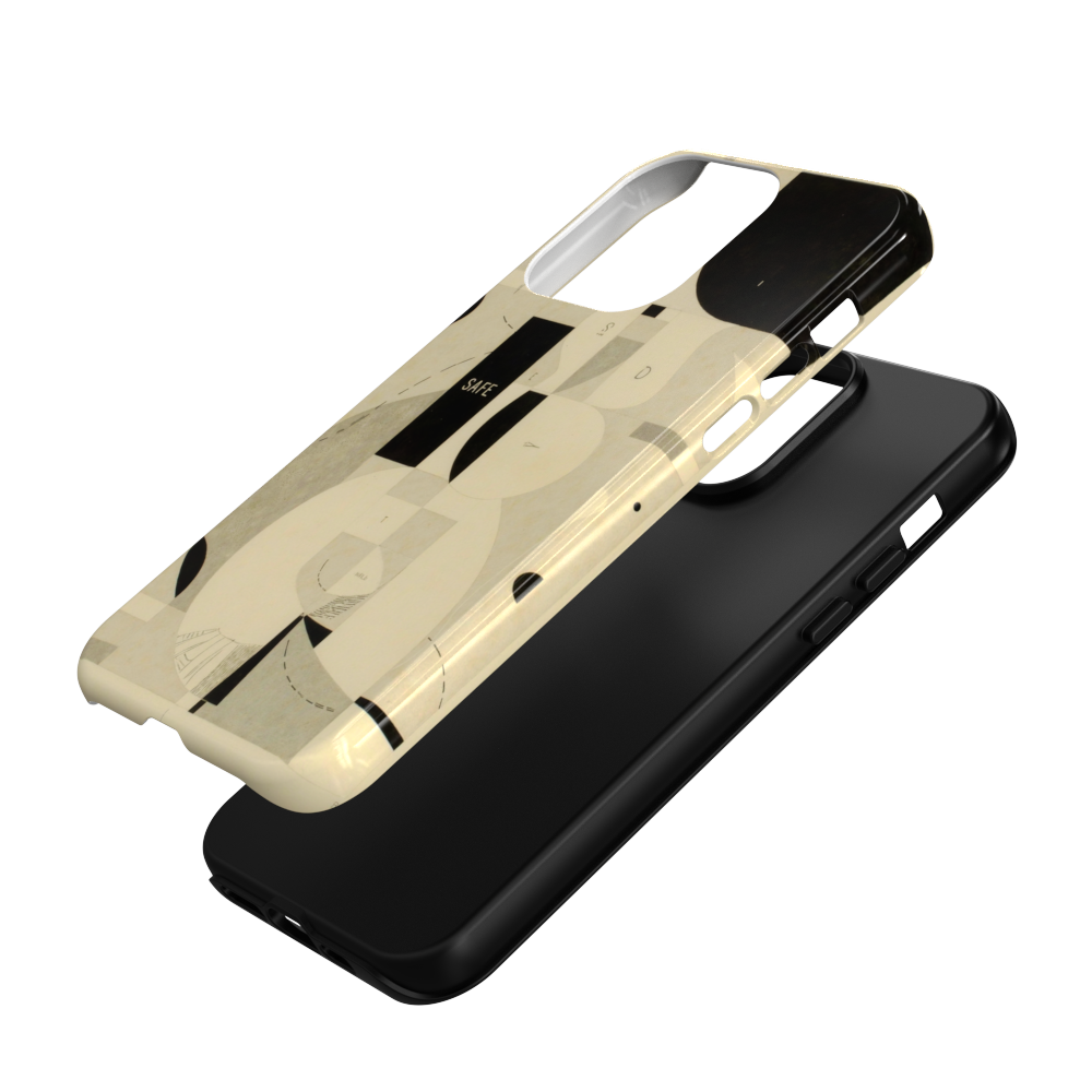 The Unspoken Word - Minimalist Phone Case