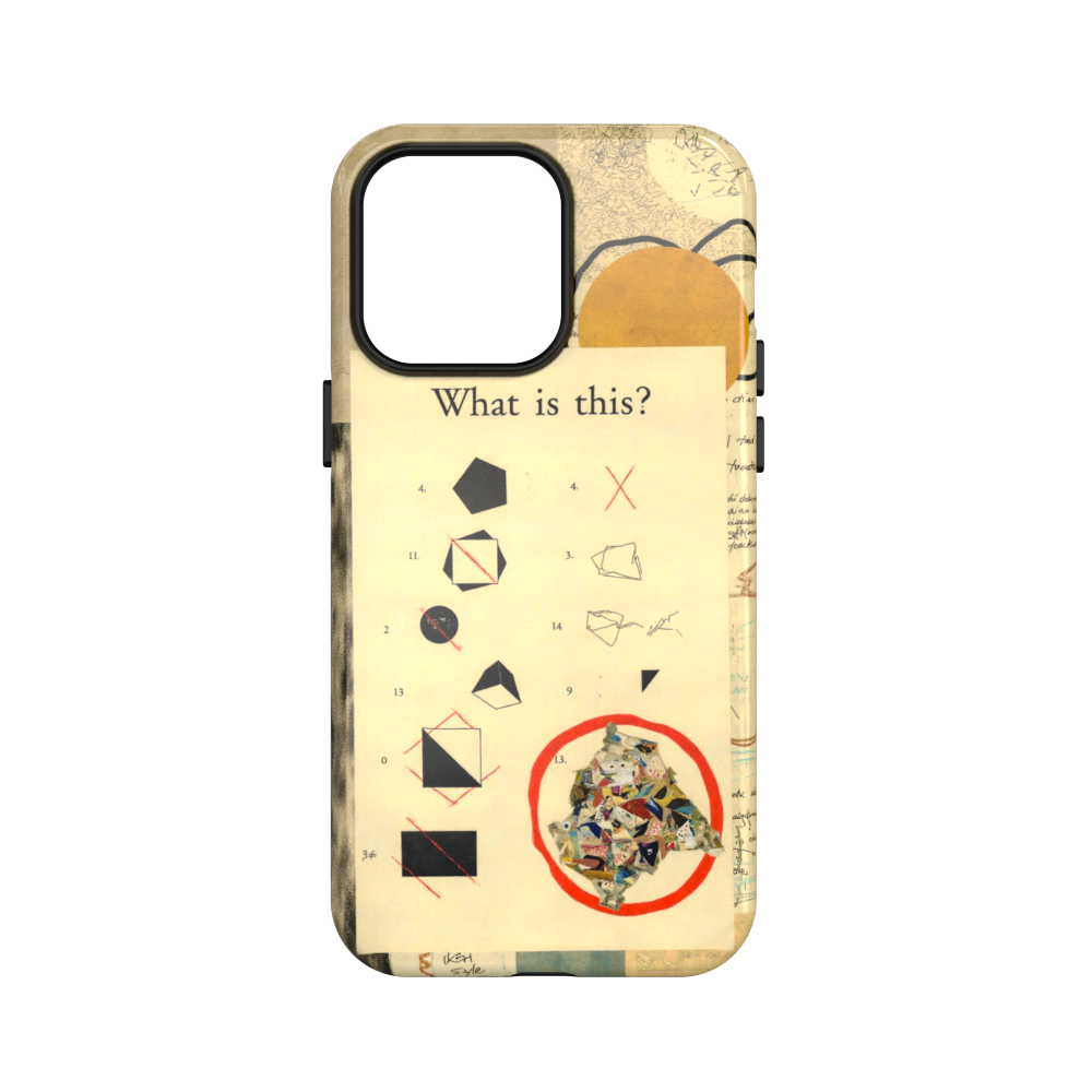 The Wrong Answer - Ironic Art Phone Case
