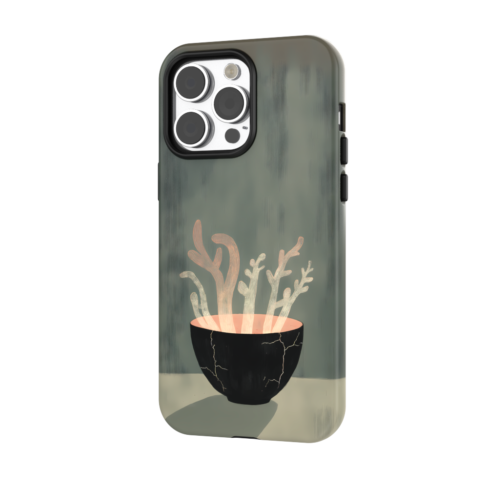 Echo in the Clay - Minimalist Art Case