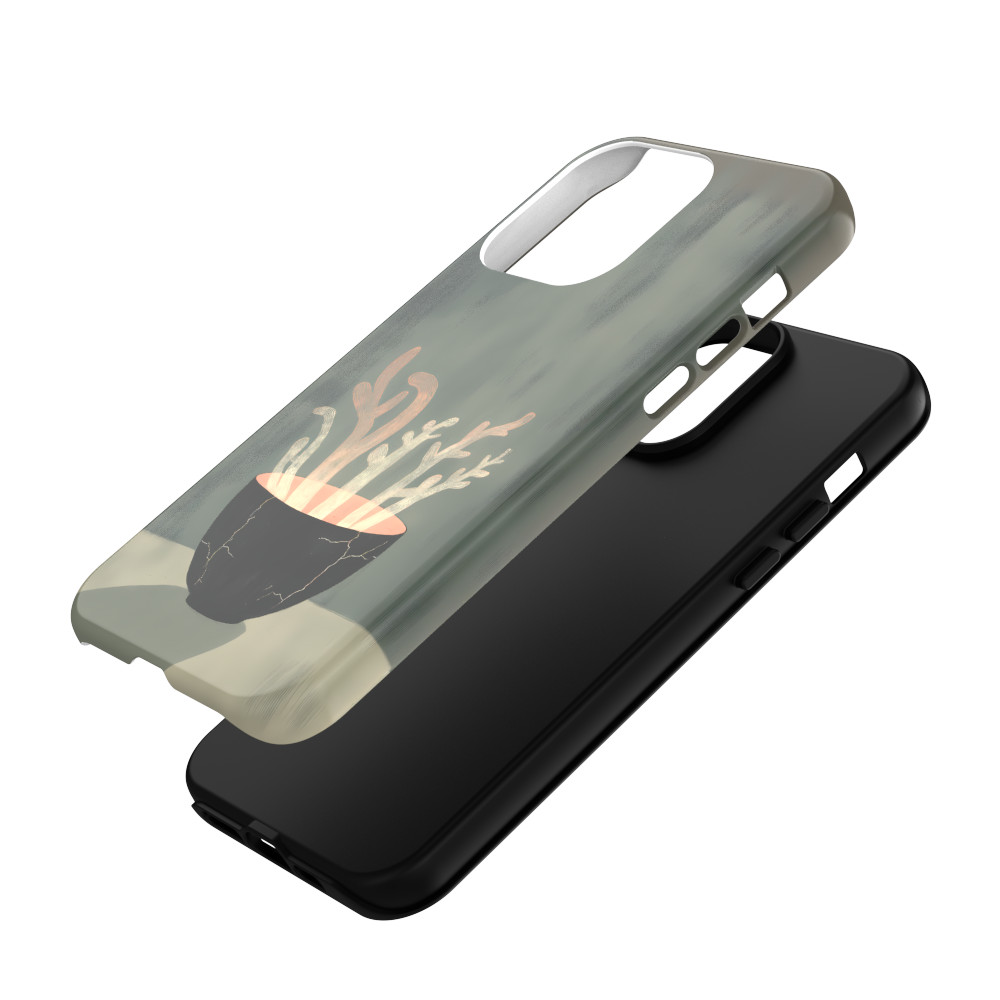 Echo in the Clay - Minimalist Art Case