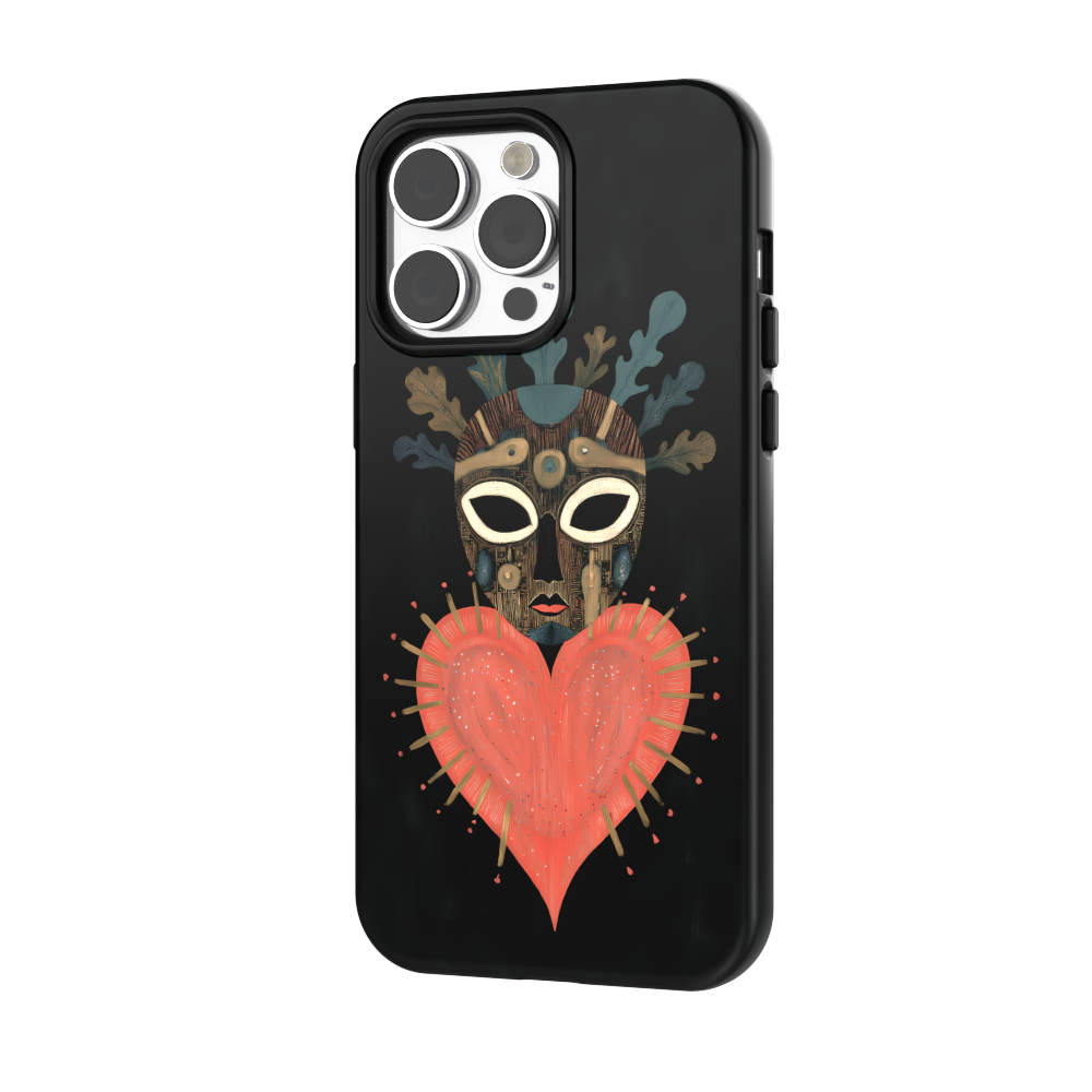 Masked Heart - Luchador Phone Case