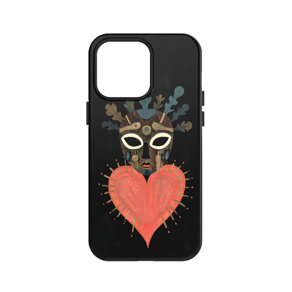 Masked Heart - Luchador Phone Case