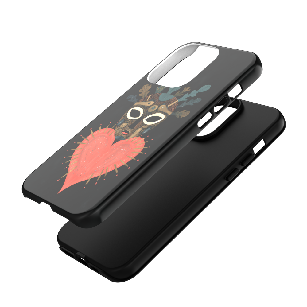 Masked Heart - Luchador Phone Case