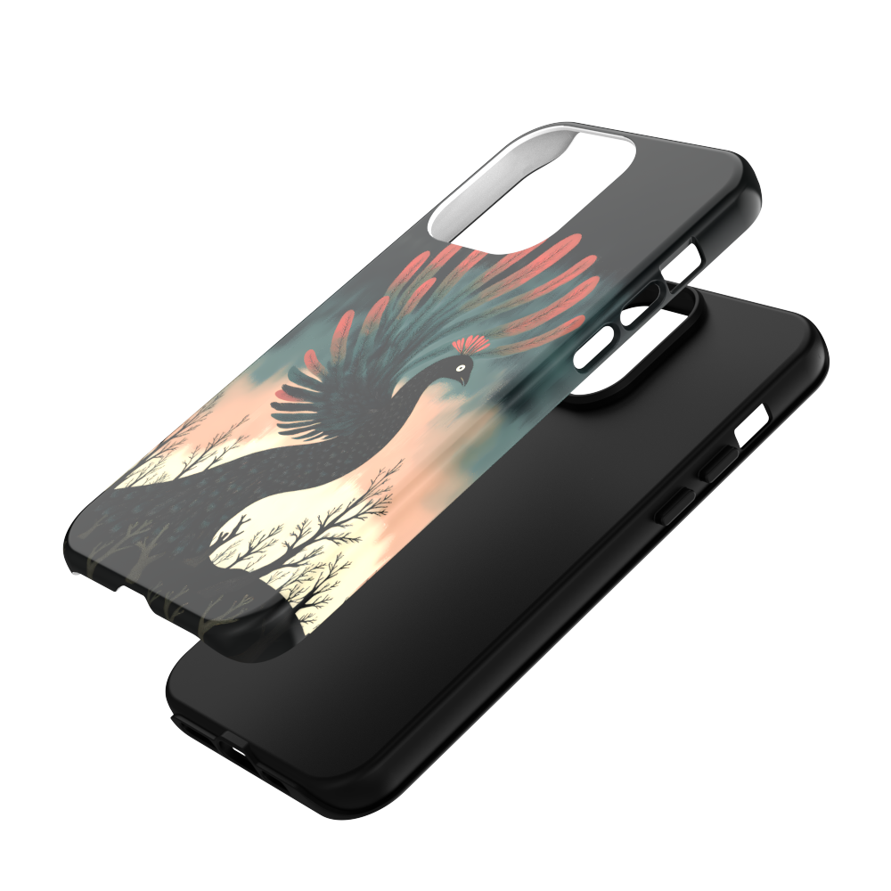 Quetzal's Rebirth - Colorful Phone Case