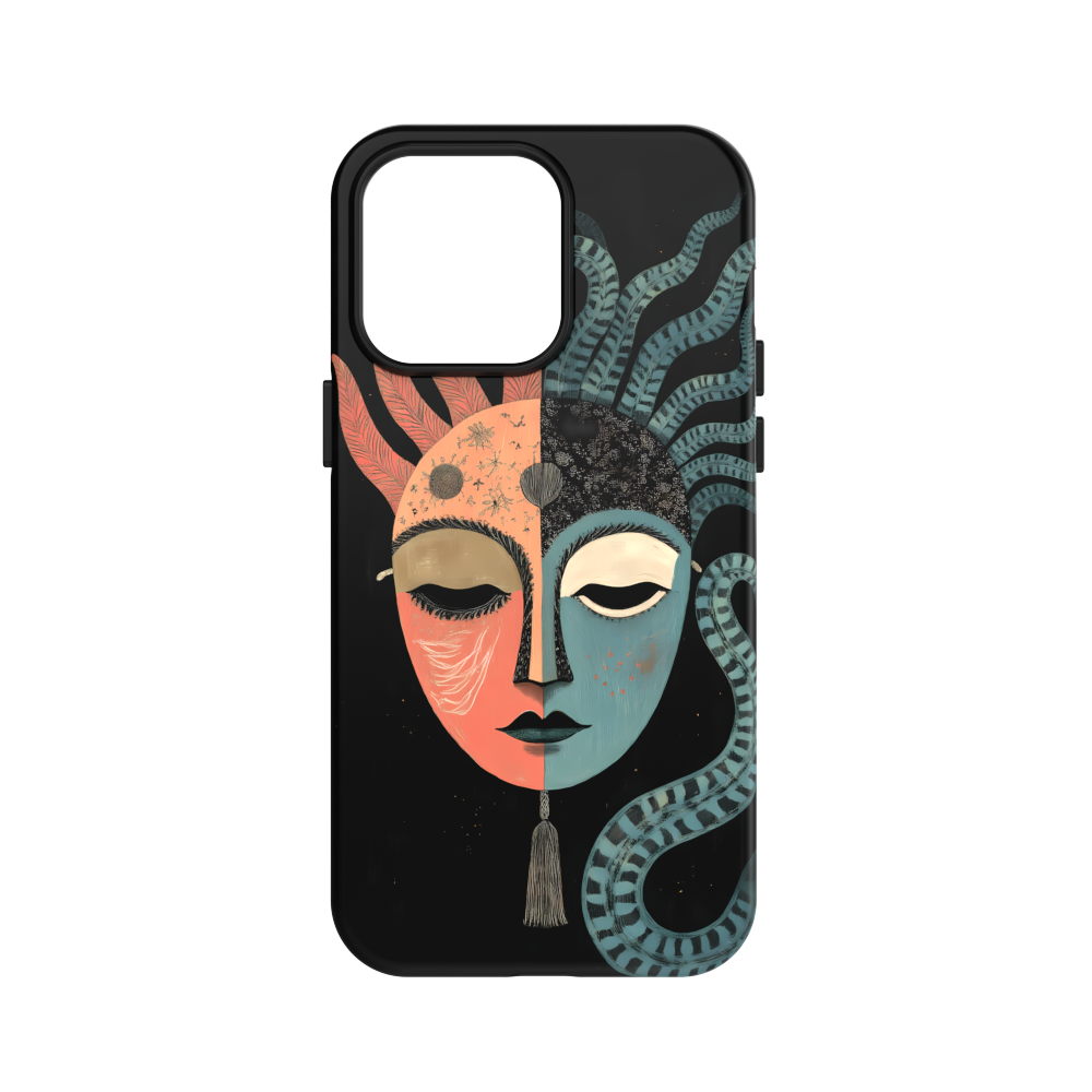 Two-Spirit Mask - Cultural Art Case