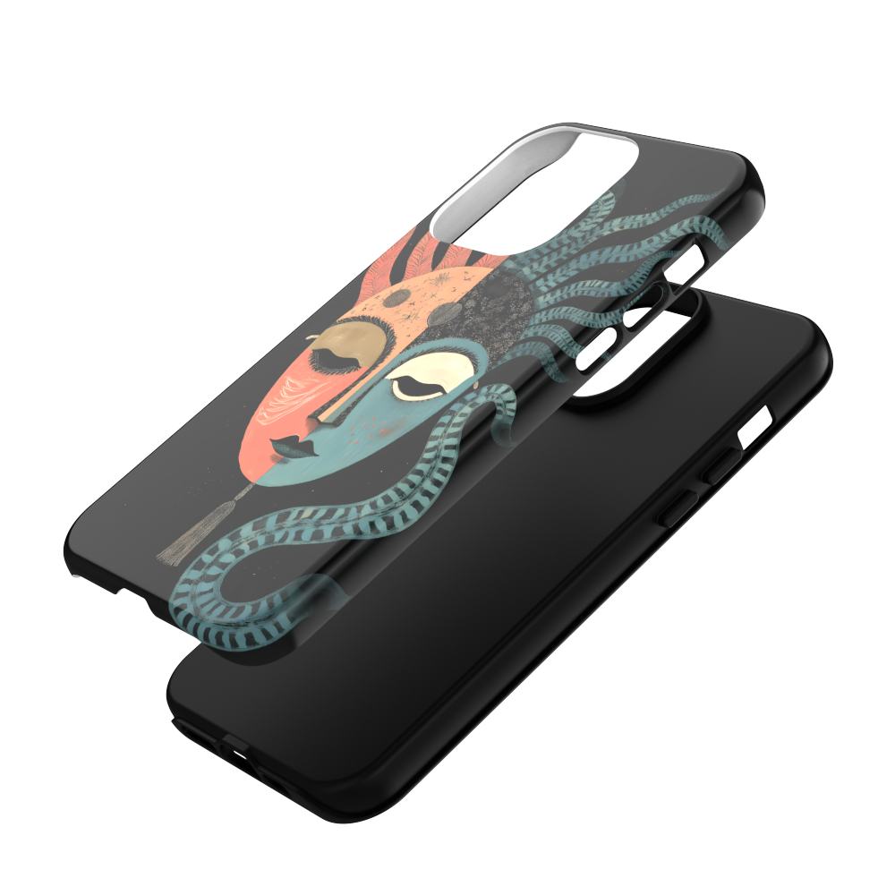 Two-Spirit Mask - Cultural Art Case