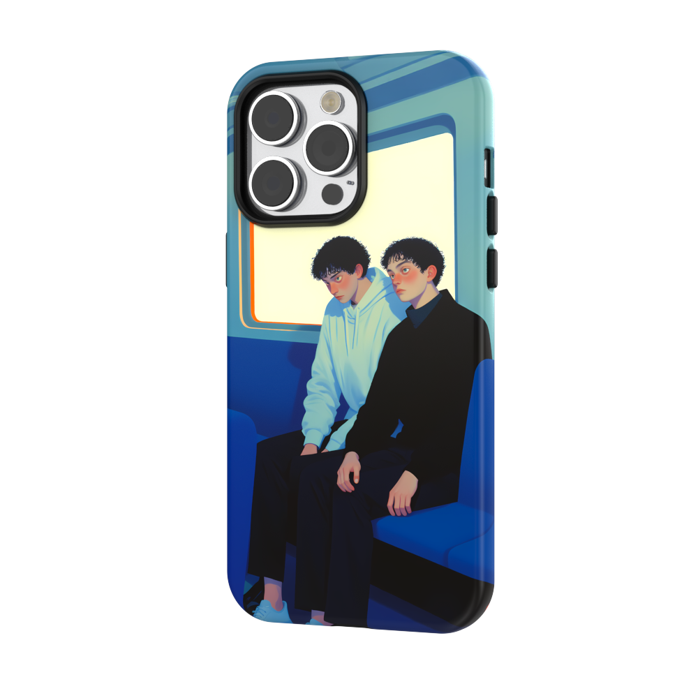 First Date, First Train - Minimalist Art Case