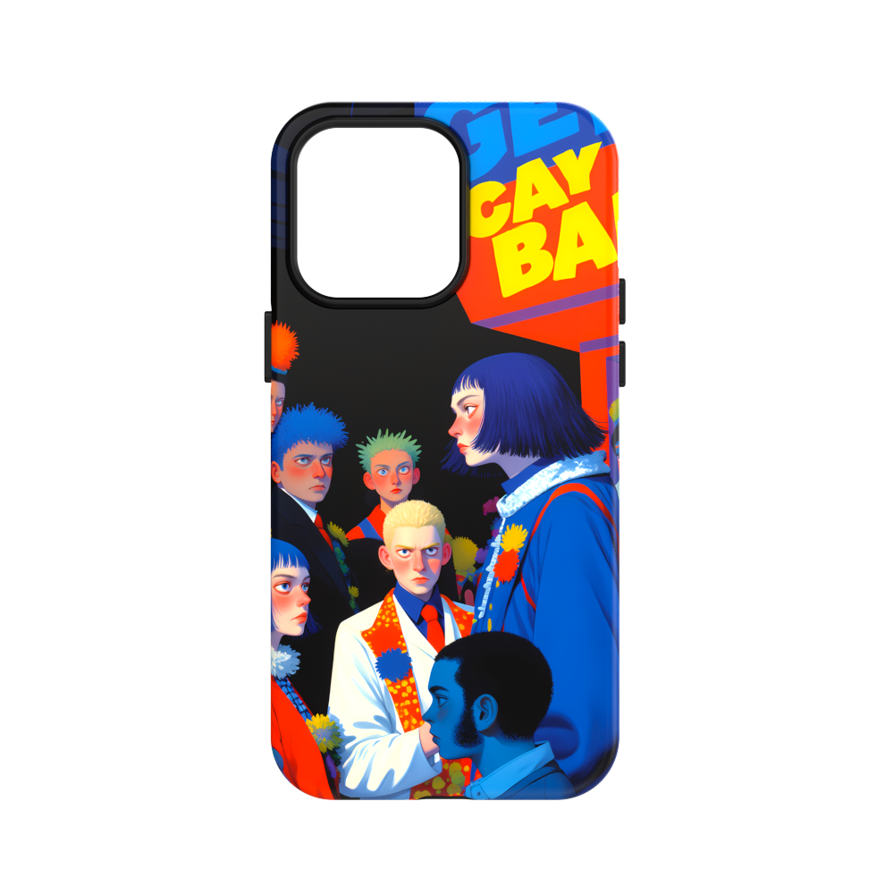 Is This a Gay Bar_ - Ironic Phone Case