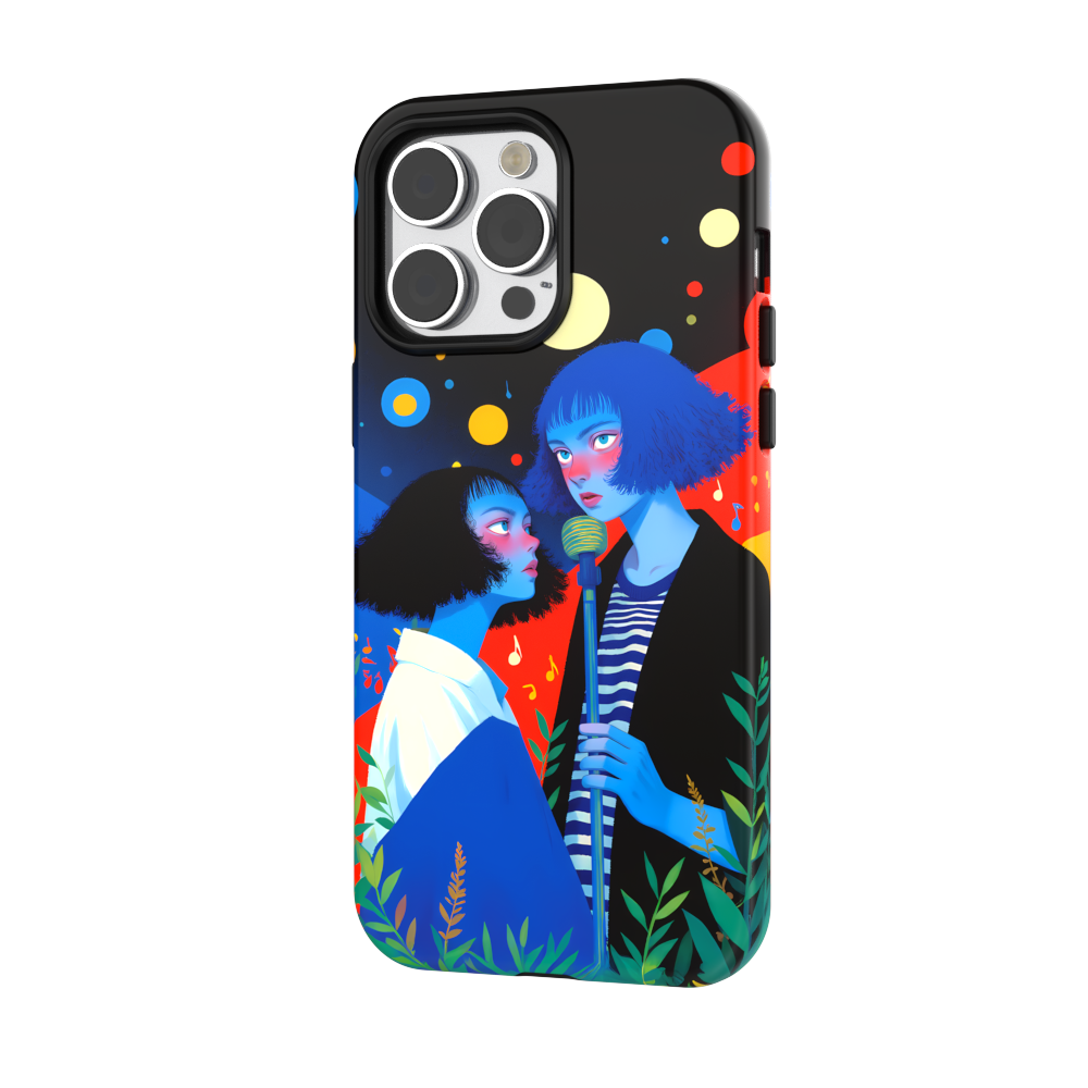 Midnight Karaoke - Neon Art Case