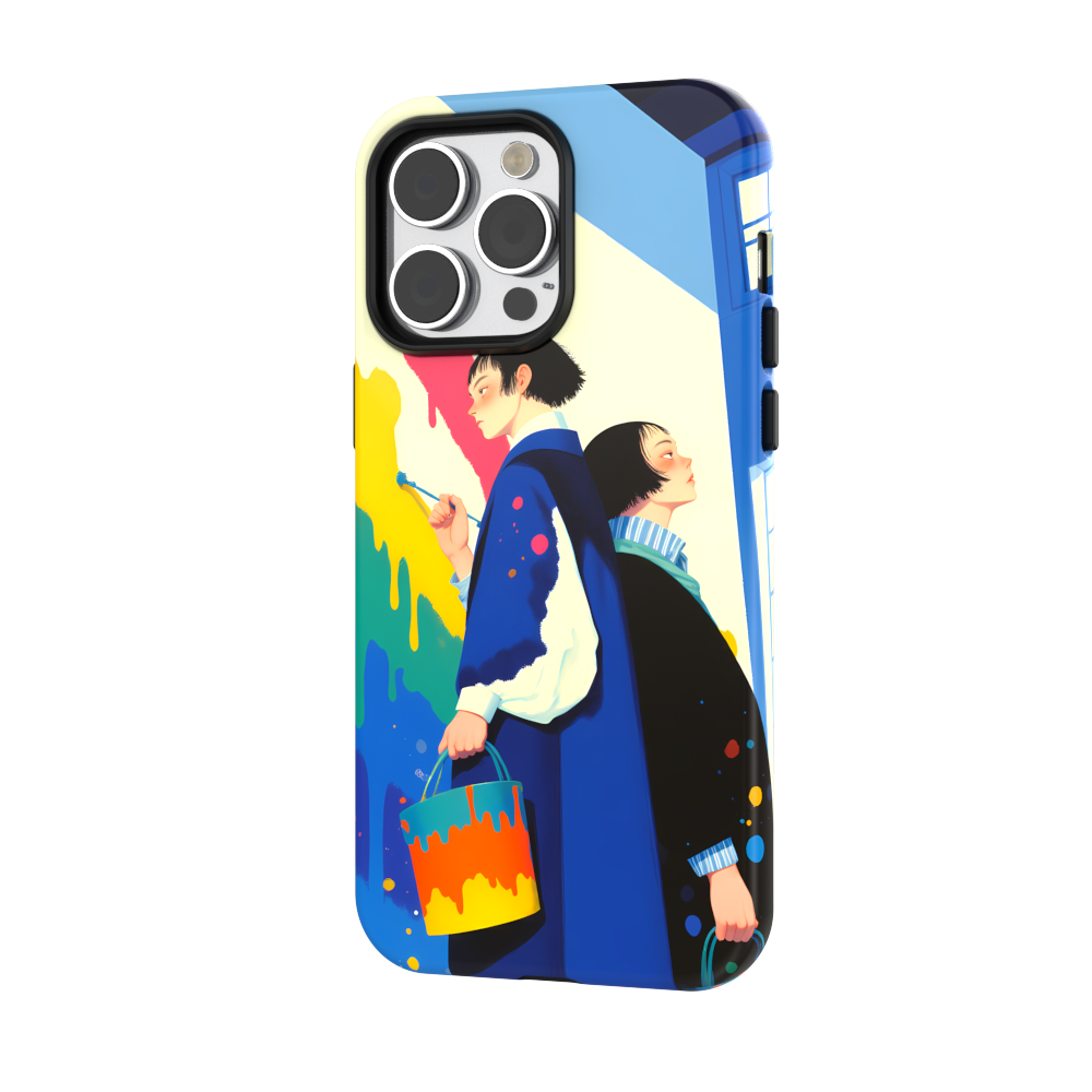 Our Colors on a Blank Canvas - Artgerm Style Case