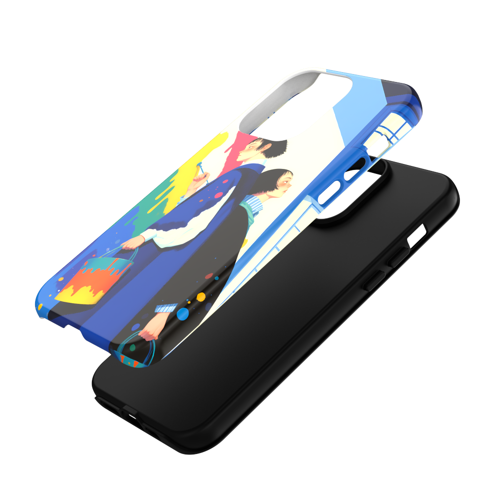Our Colors on a Blank Canvas - Artgerm Style Case
