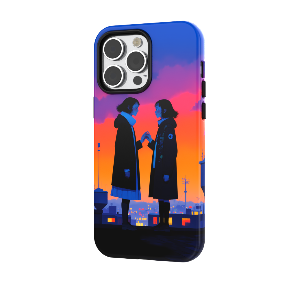 Rooftop Promise - Sunset Art Case