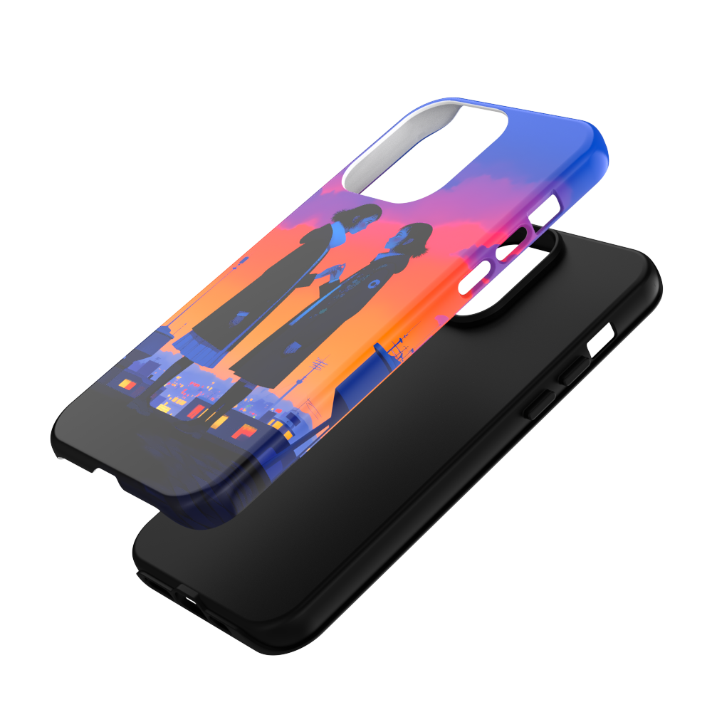 Rooftop Promise - Sunset Art Case