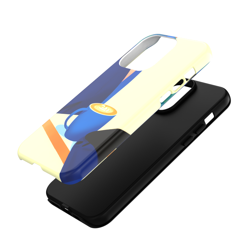 The Regular's Order - Coffee Shop Art Case