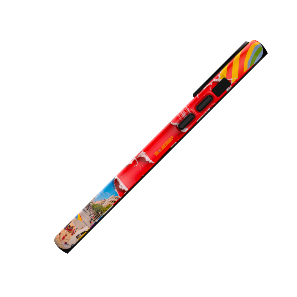 Barcelona Passion - Collage Art Case