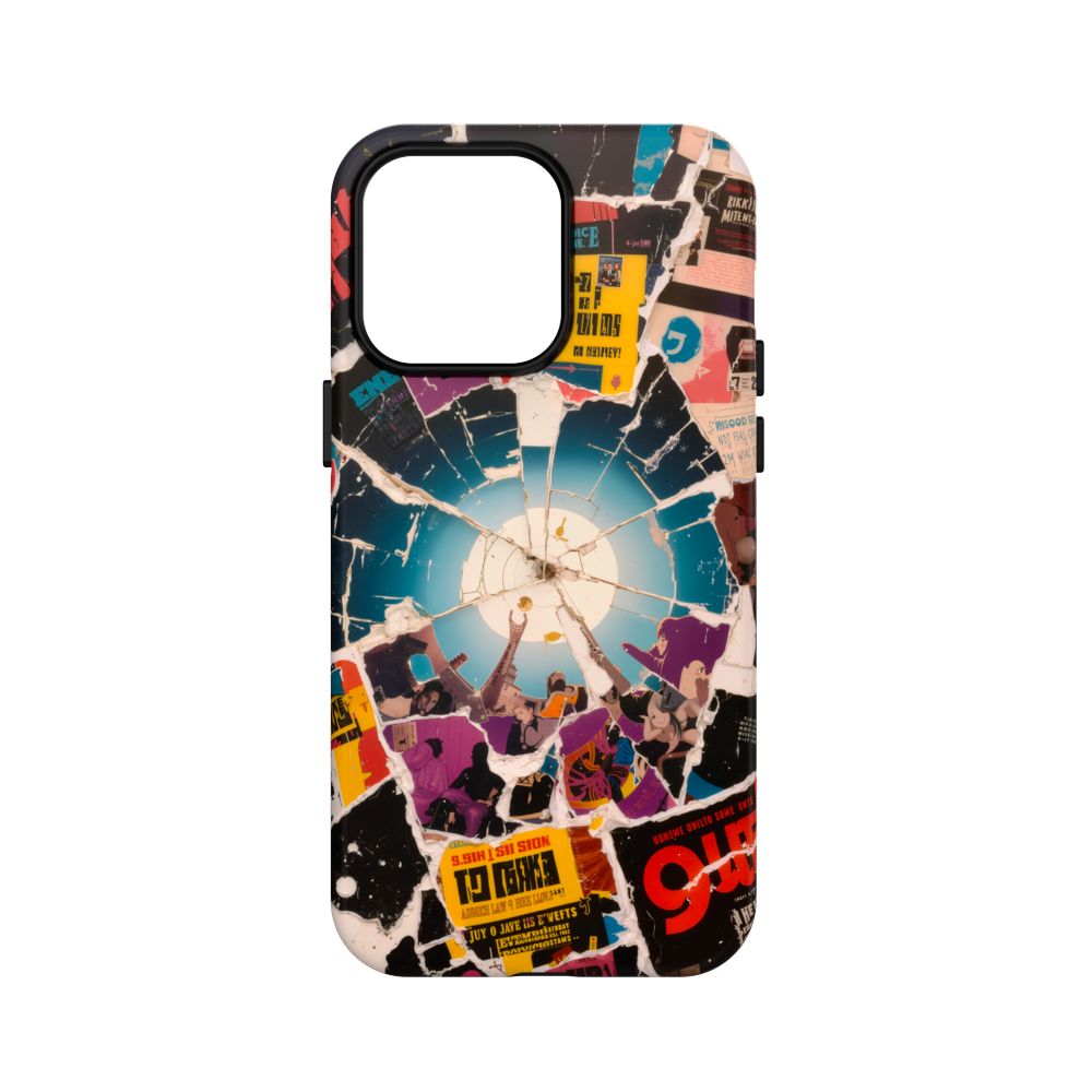 Dance Floor Detritus - Vibrant Collage Case