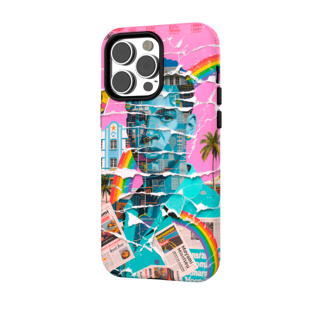 Miami Vice - Neon Collage Case