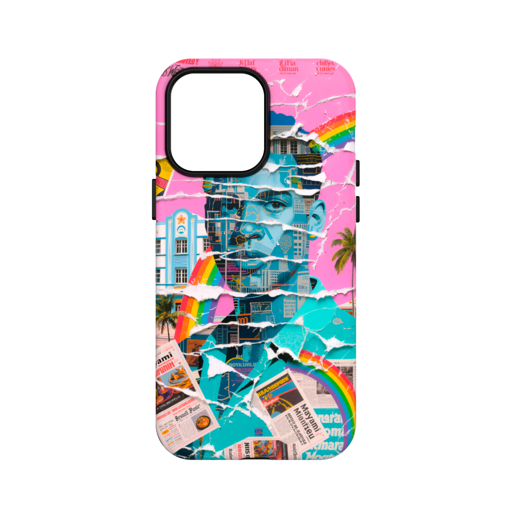 Miami Vice - Neon Collage Case
