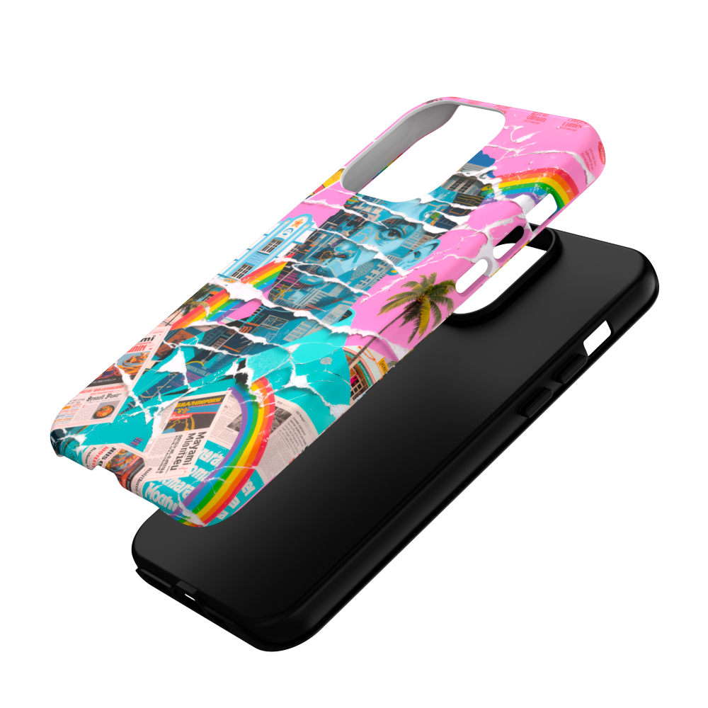 Miami Vice - Neon Collage Case