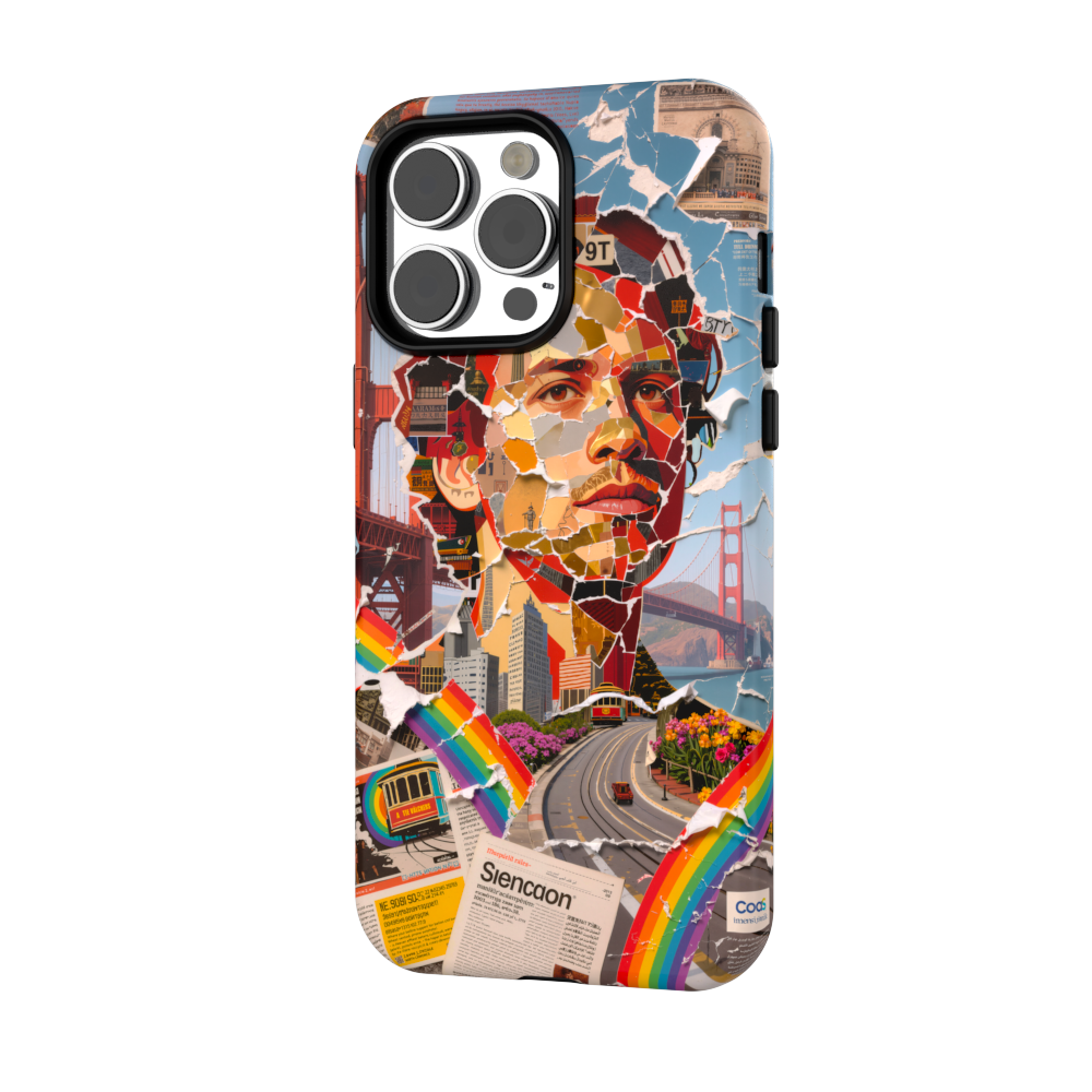San Francisco Heart - Historical Collage Case