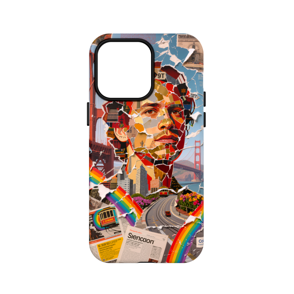 San Francisco Heart - Historical Collage Case
