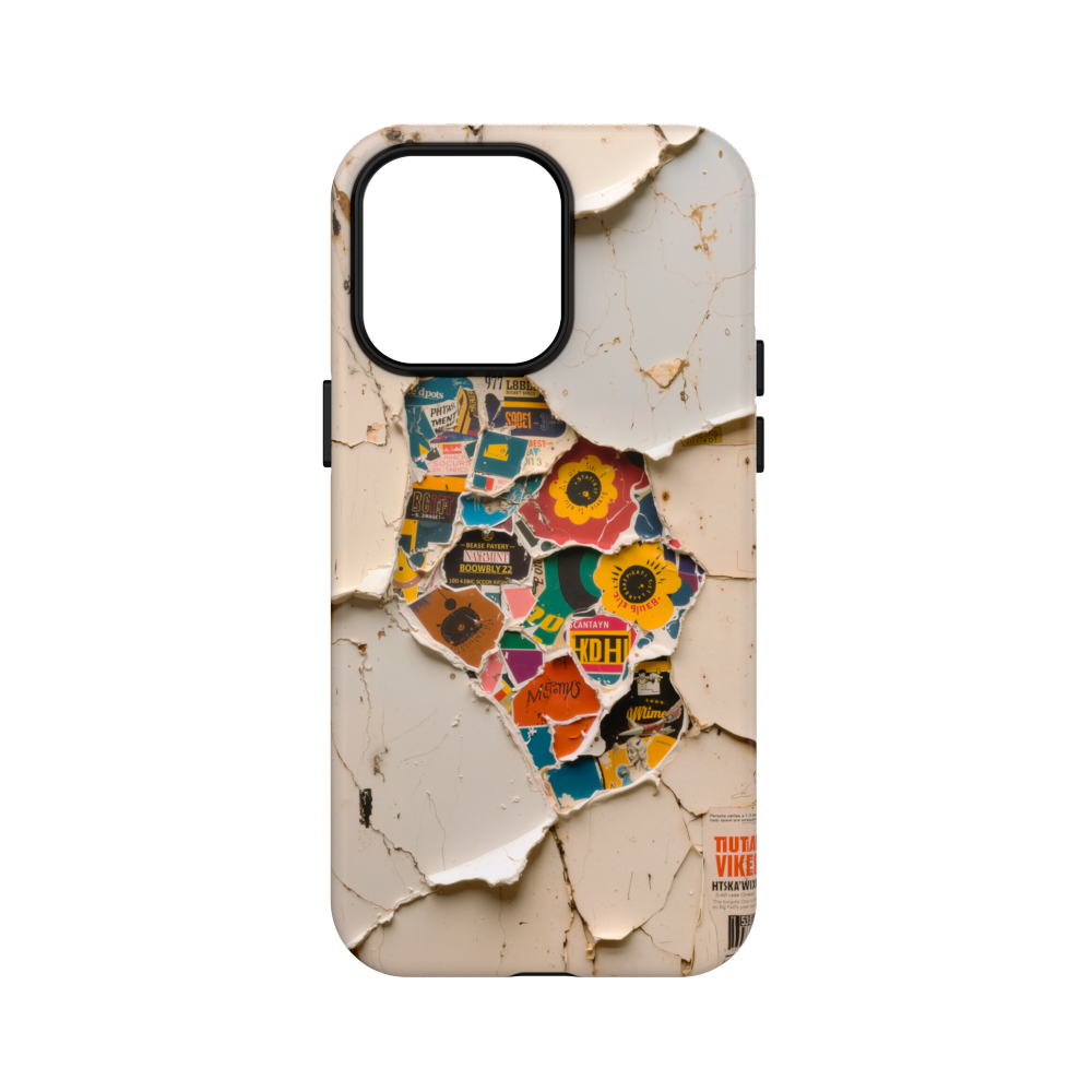 The Concrete Garden - Décollage Phone Case