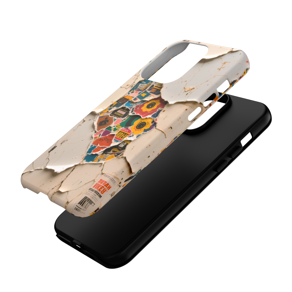 The Concrete Garden - Décollage Phone Case