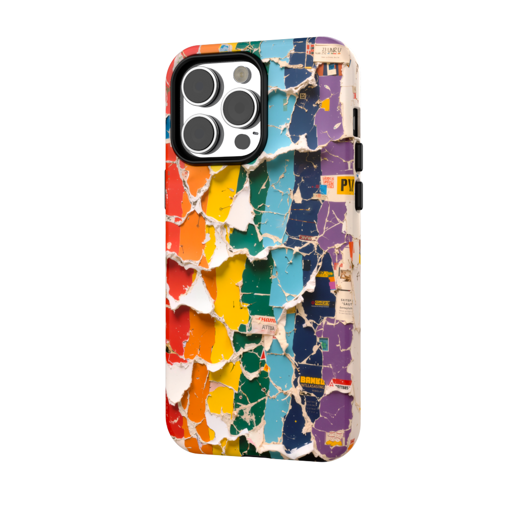 The Rainbow Glitch - Digital Collage Case