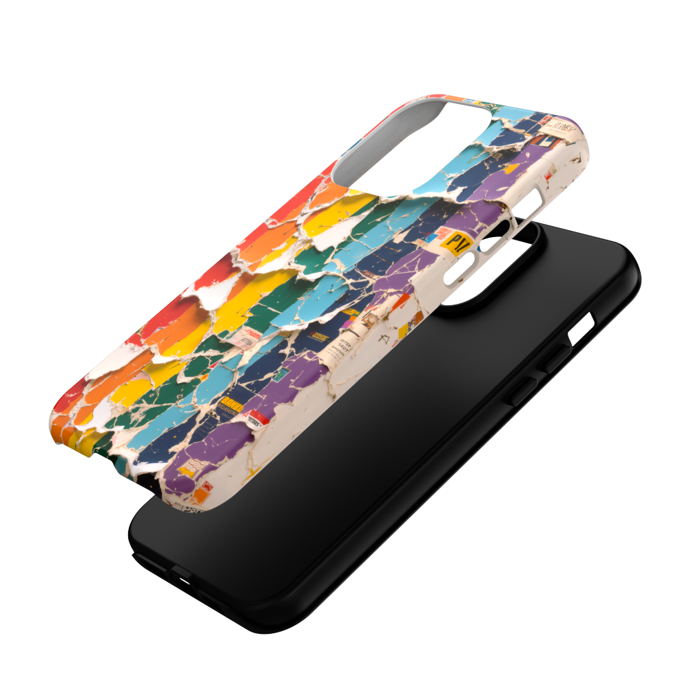 The Rainbow Glitch - Digital Collage Case