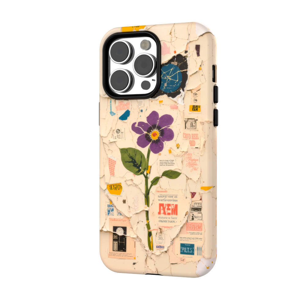 The Secret Blueprint - Symbolic Collage Case