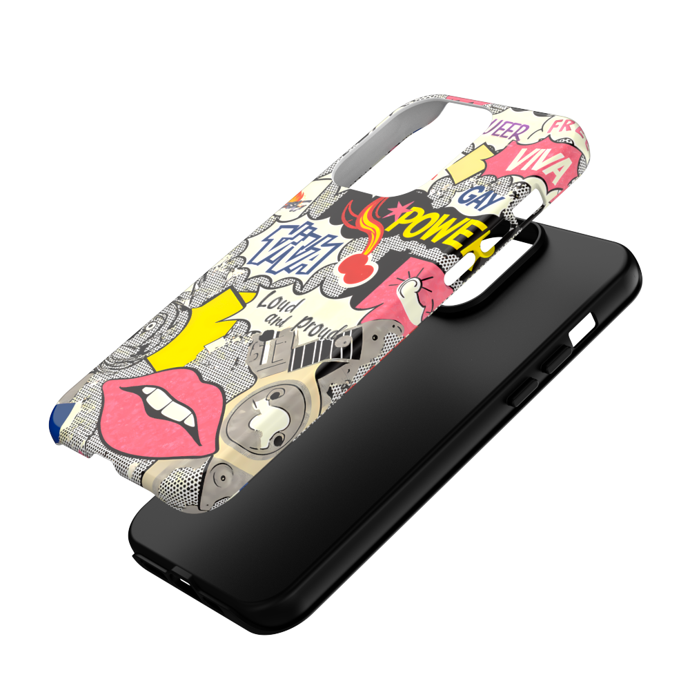 The Riot Grrrl Zine - Punk Rock Phone Case